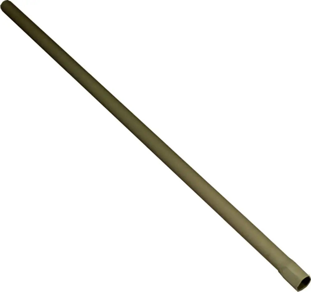 Kaltwasserzulaufrohr in neutraler Farbe, gerade Form. An einem Ende ist eine Öffnung zu erkennen. Produkt von der Marke Wolf.